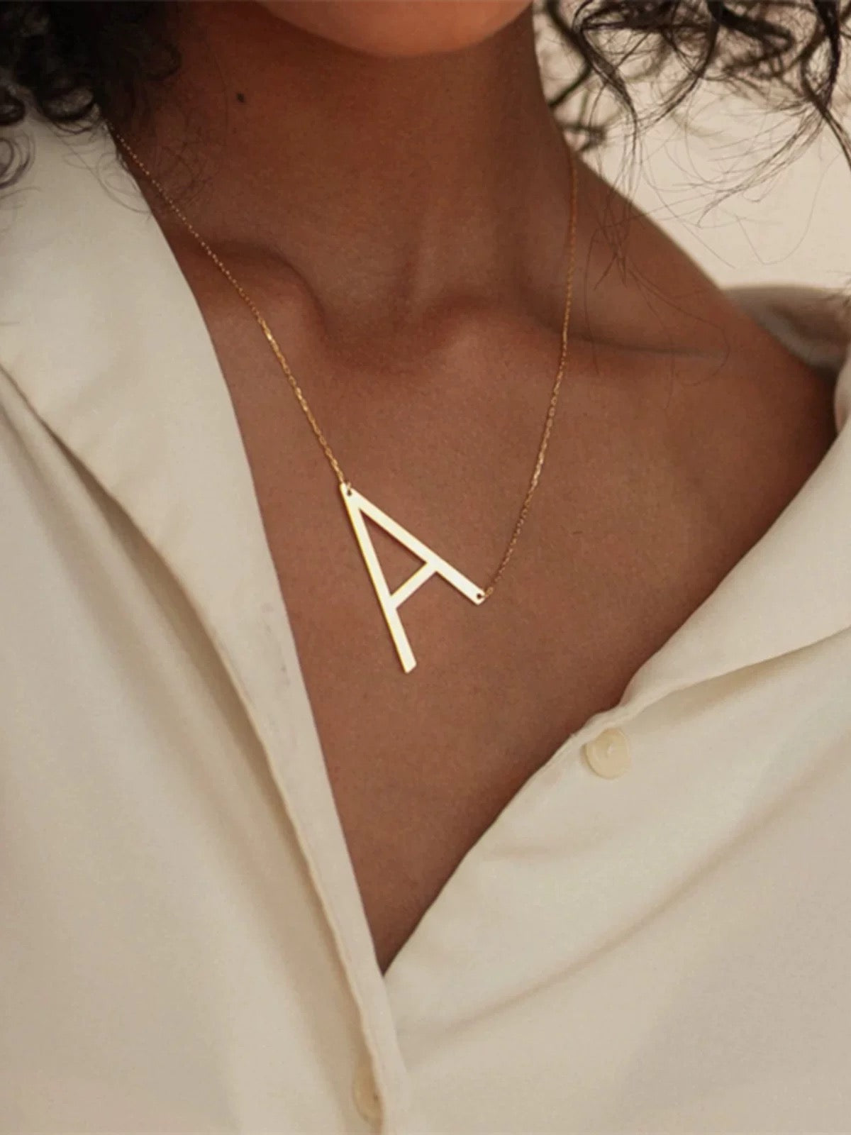 Monogram Collection Initial Necklace